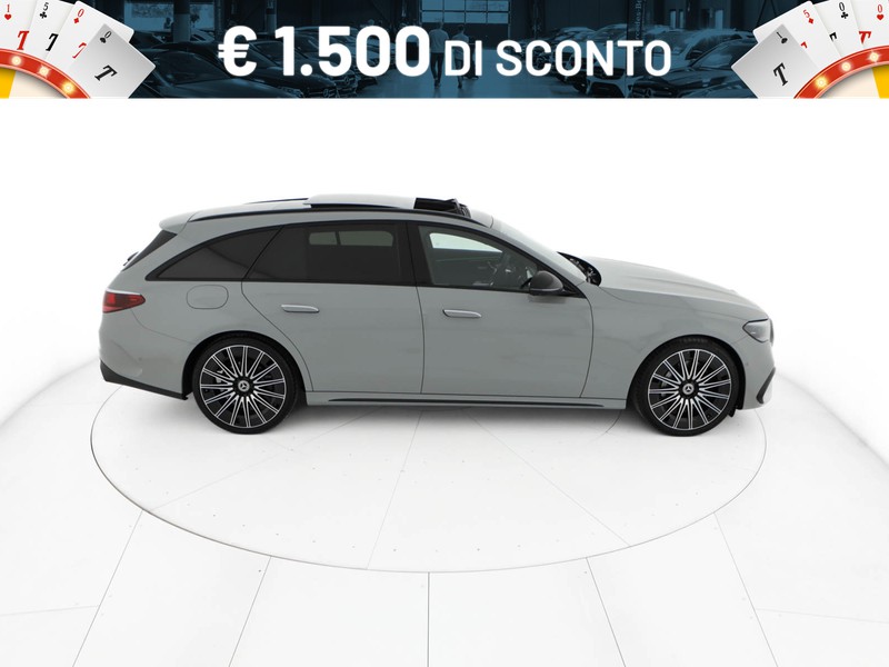 Mercedes Classe E SW sw 220 d amg line premium plus auto ibrido grigio