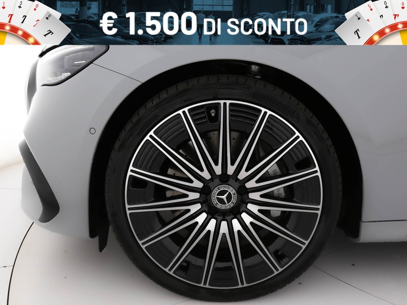 Mercedes Classe E SW sw 220 d amg line premium plus auto ibrido grigio