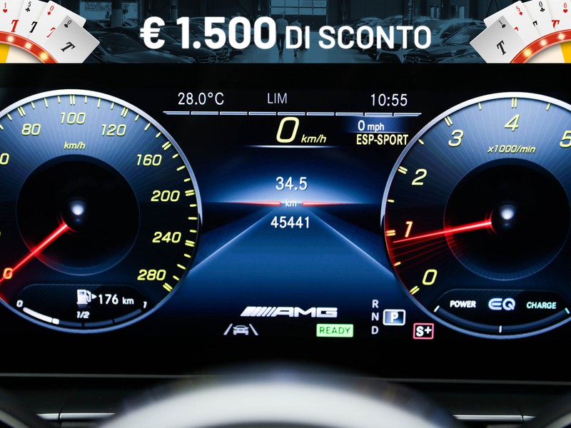 AMG GLE coupe 53 mhev (eq-boost) amg premium pro 4matic+ auto ibrido grigio