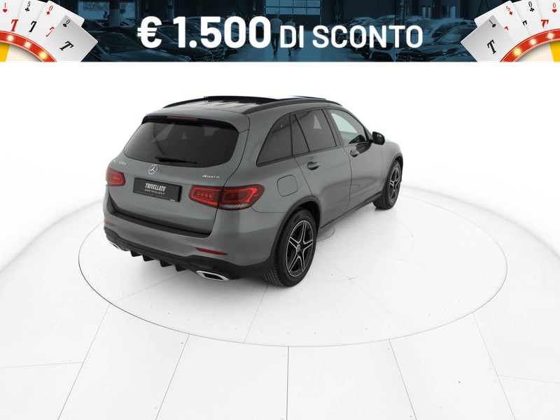 Mercedes GLC 220 d premium 4matic auto diesel argento