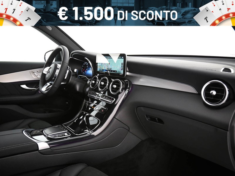 Mercedes GLC 220 d premium 4matic auto diesel argento
