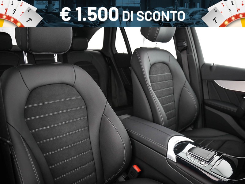 Mercedes GLC 220 d premium 4matic auto diesel argento