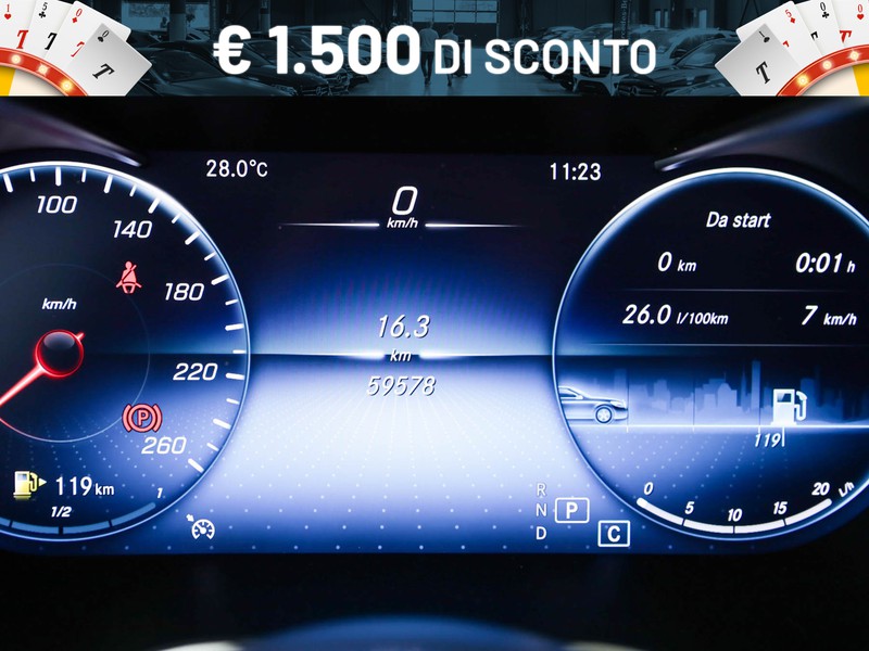 Mercedes GLC 220 d premium 4matic auto diesel argento