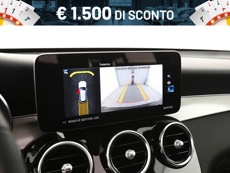 Mercedes GLC 220 d premium 4matic auto diesel argento