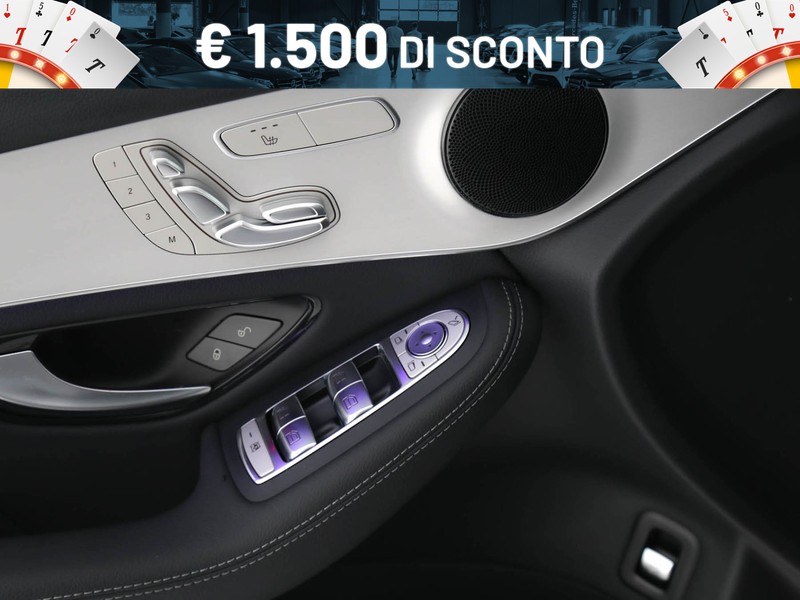 Mercedes GLC 220 d premium 4matic auto diesel argento
