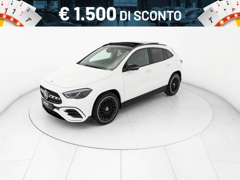 Mercedes GLA 200 d amg line advanced plus 4matic auto diesel bianco