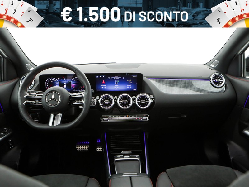 Mercedes GLA 200 d amg line advanced plus 4matic auto diesel bianco