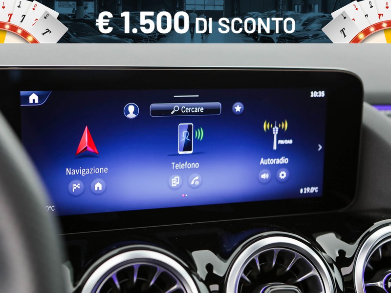 Mercedes GLA 200 d amg line advanced plus 4matic auto diesel bianco