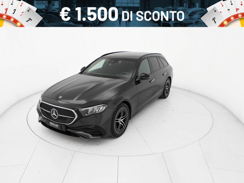 Mercedes Classe E SW sw 220 d amg line advanced auto ibrido grigio