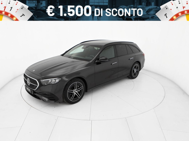 Mercedes Classe E SW sw 220 d amg line advanced auto ibrido grigio