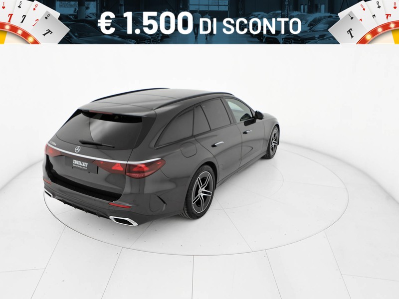 Mercedes Classe E SW sw 220 d amg line advanced auto ibrido grigio