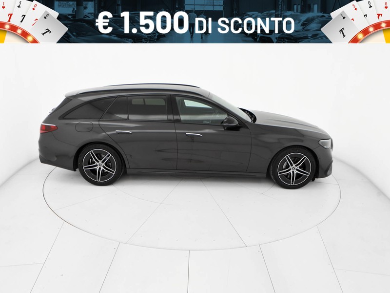 Mercedes Classe E SW sw 220 d amg line advanced auto ibrido grigio