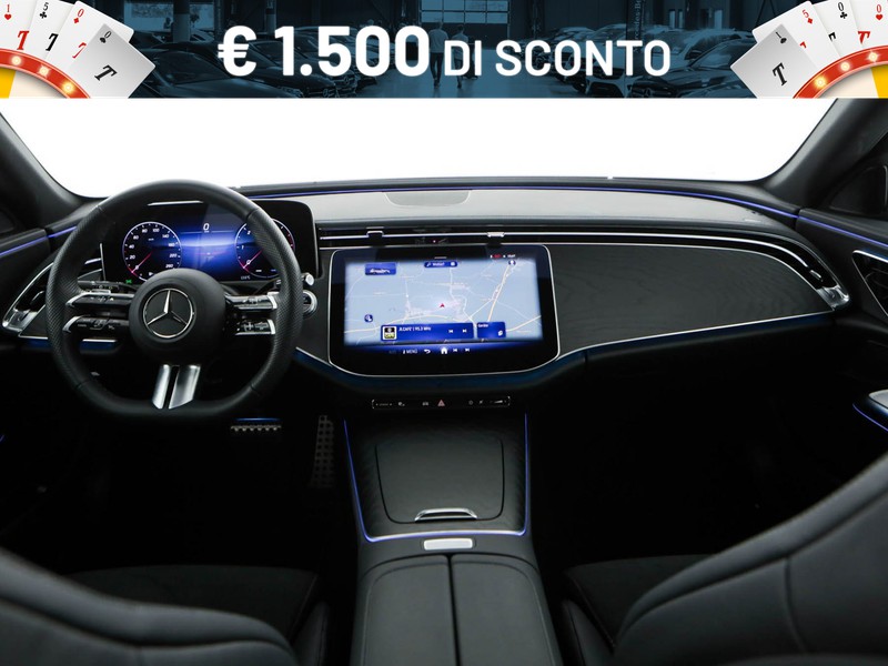 Mercedes Classe E SW sw 220 d amg line advanced auto ibrido grigio