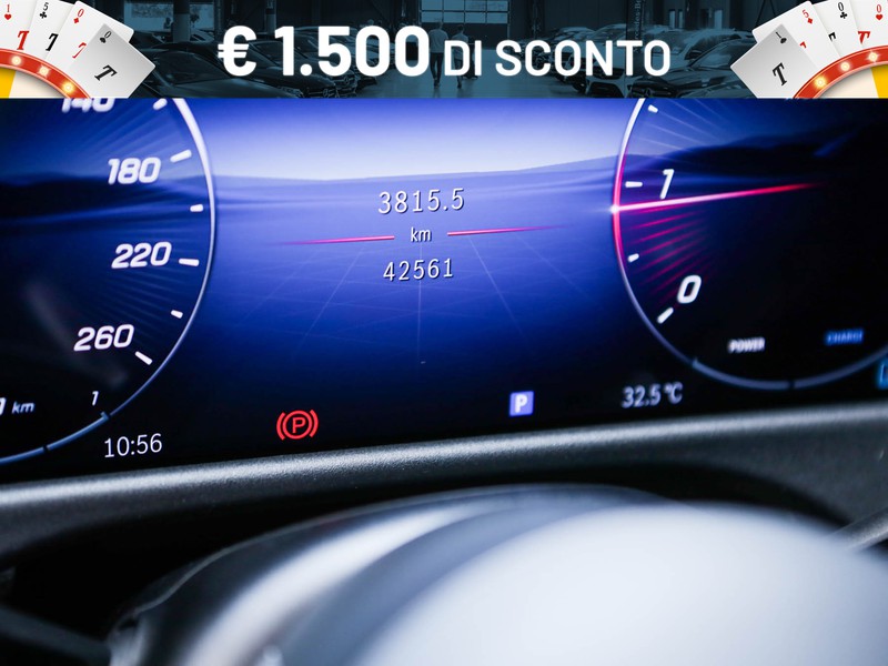 Mercedes Classe E SW sw 220 d amg line advanced auto ibrido grigio