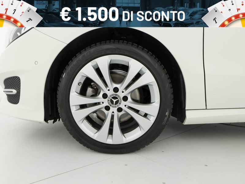 Mercedes Classe B 180 d sport tech diesel bianco