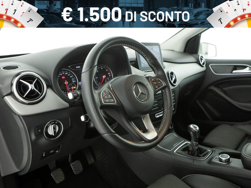 Mercedes Classe B 180 d sport tech diesel bianco