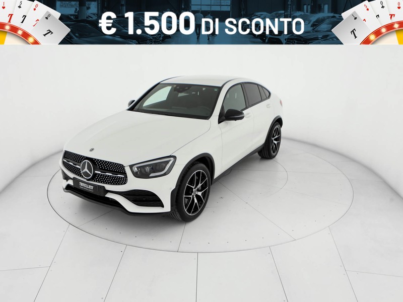 Mercedes GLC Coupè coupe 220 d premium plus 4matic auto diesel bianco