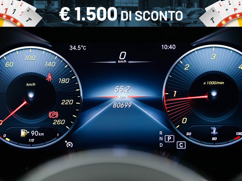 Mercedes GLC Coupè coupe 220 d premium plus 4matic auto diesel bianco