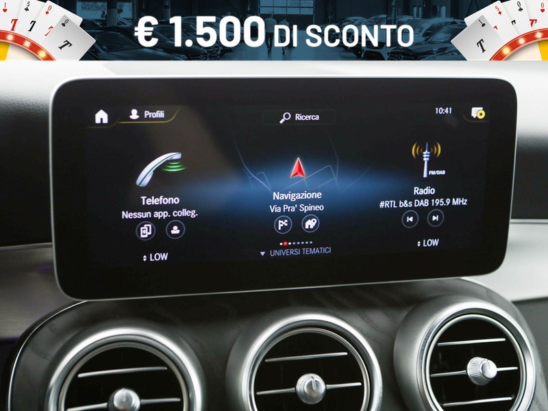 Mercedes GLC Coupè coupe 220 d premium plus 4matic auto diesel bianco