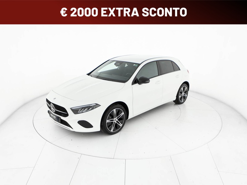Mercedes Classe A 250 e phev progressive advanced auto ibrido bianco