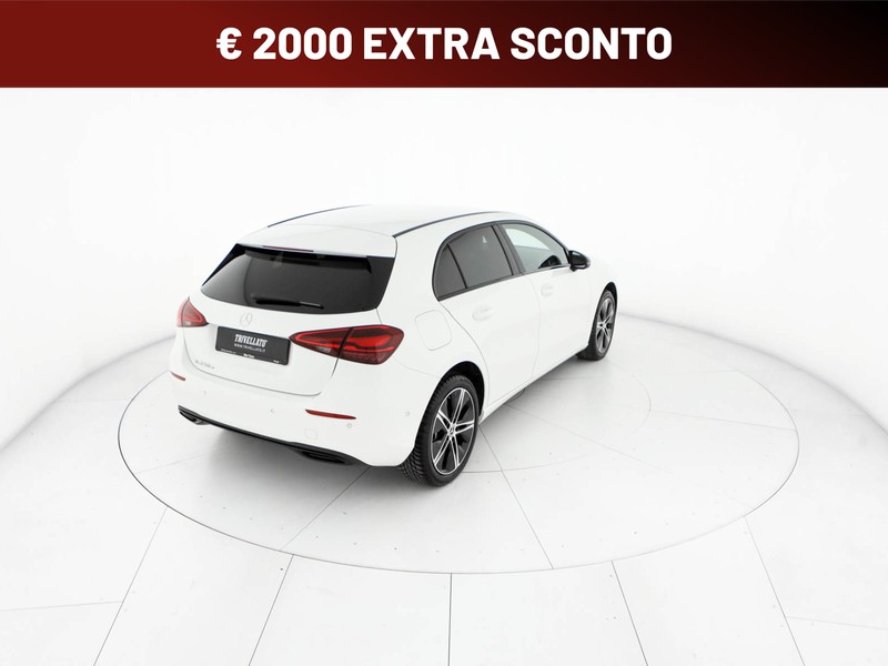 Mercedes Classe A 250 e phev progressive advanced auto ibrido bianco