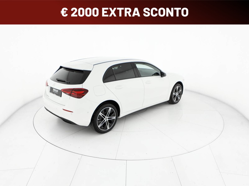 Mercedes Classe A 250 e phev progressive advanced auto ibrido bianco