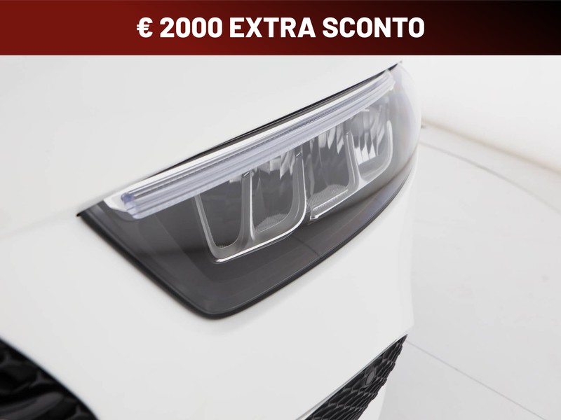 Mercedes Classe A 250 e phev progressive advanced auto ibrido bianco