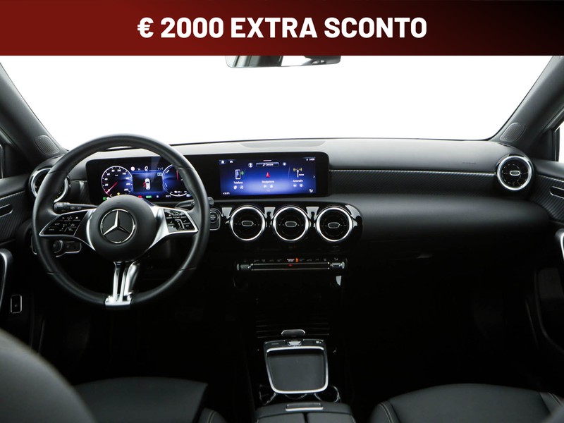 Mercedes Classe A 250 e phev progressive advanced auto ibrido bianco