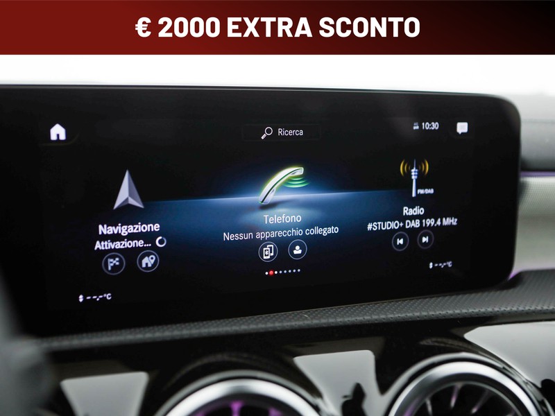 Mercedes Classe A 180 d premium night edition auto diesel nero