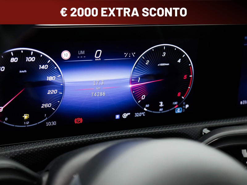 Mercedes Classe A 180 d amg line advanced plus auto diesel grigio