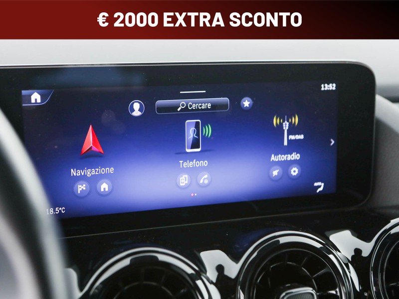 Mercedes GLA 180 d executive auto diesel nero