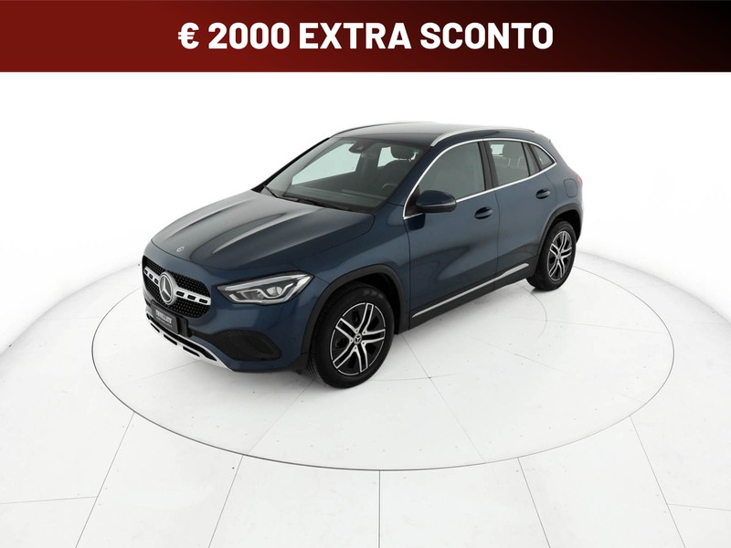 Mercedes GLA 200 d sport plus auto diesel blu/azzurro
