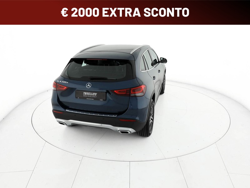 Mercedes GLA 200 d sport plus auto diesel blu/azzurro