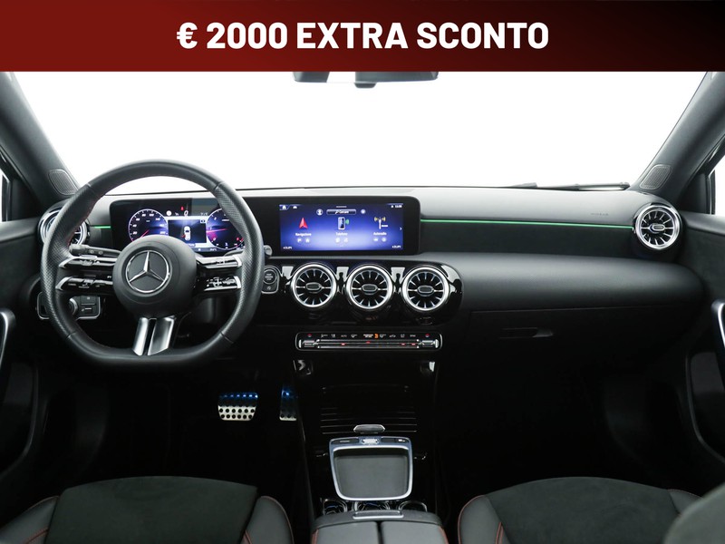 Mercedes Classe A 180 d amg line premium auto diesel nero