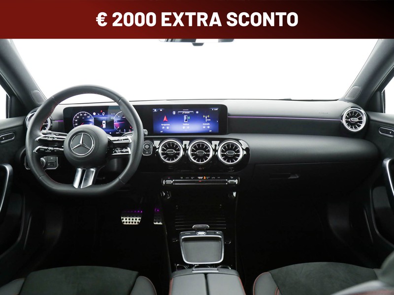 Mercedes Classe A 180 d amg line advanced plus auto diesel nero