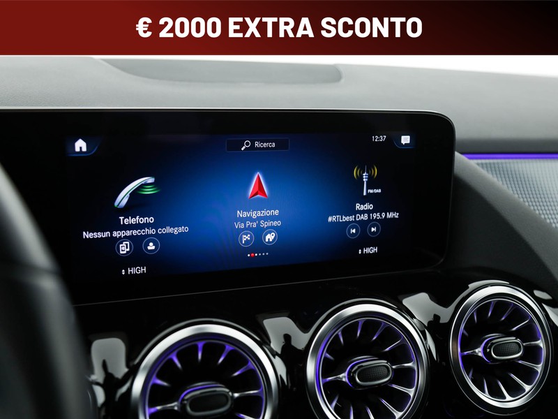 Mercedes GLA 180 d sport auto diesel nero