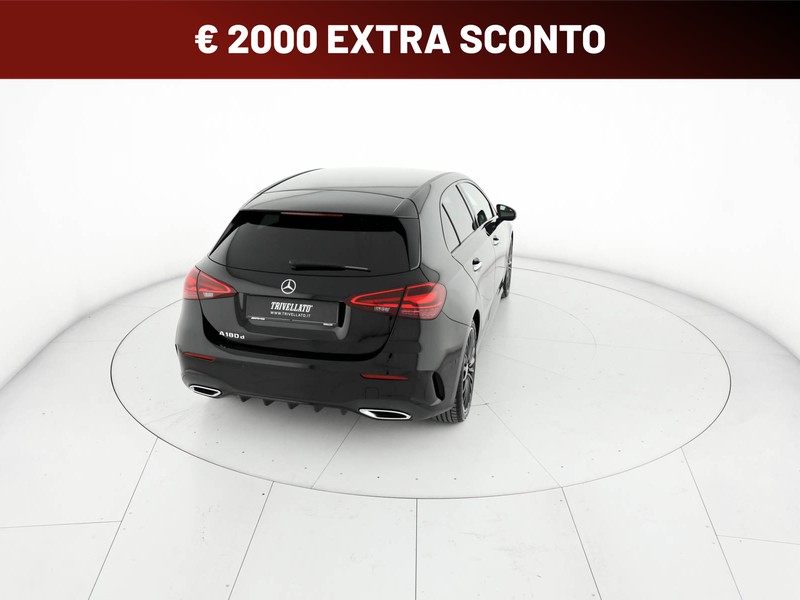 Mercedes Classe A 180 d amg line advanced plus auto diesel nero
