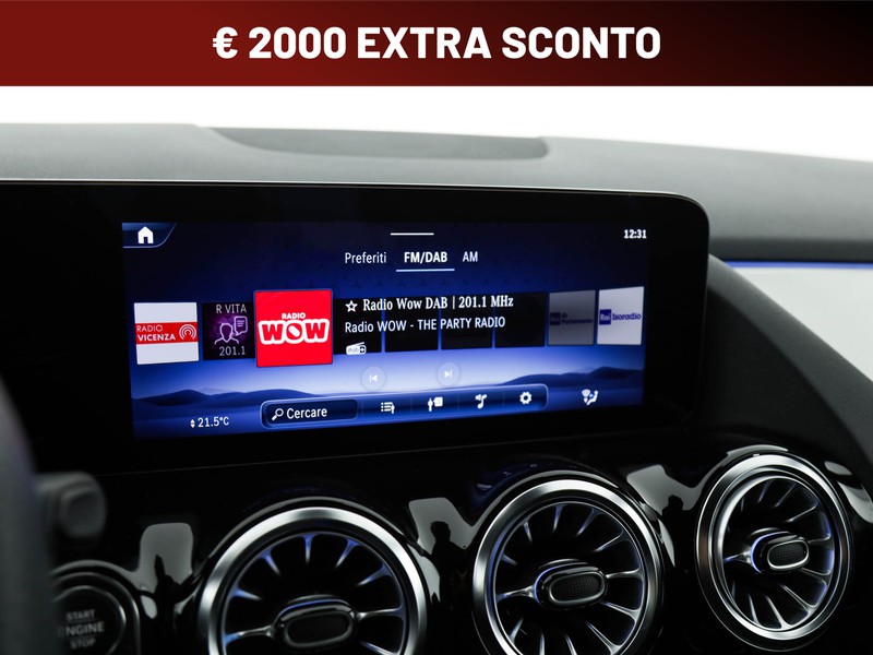 Mercedes GLA 200 d amg line premium 4matic auto diesel nero