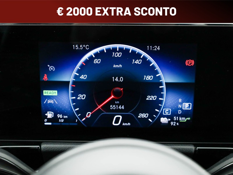 Mercedes GLA 250 e phev (eq-power) sport auto ibrido bianco