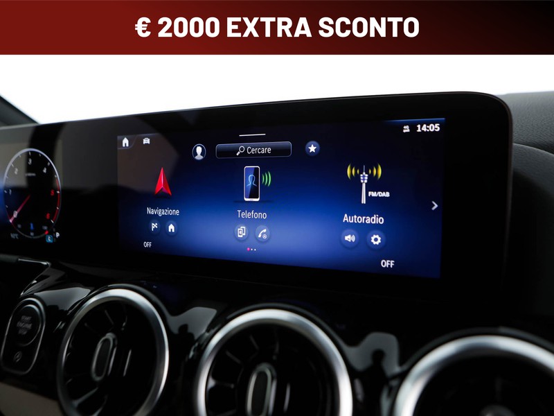 Mercedes GLA 200 d progressive advanced plus auto diesel nero