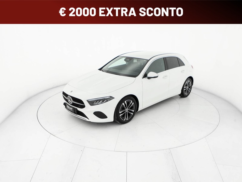 Mercedes Classe A 180 d progressive advanced plus auto diesel bianco