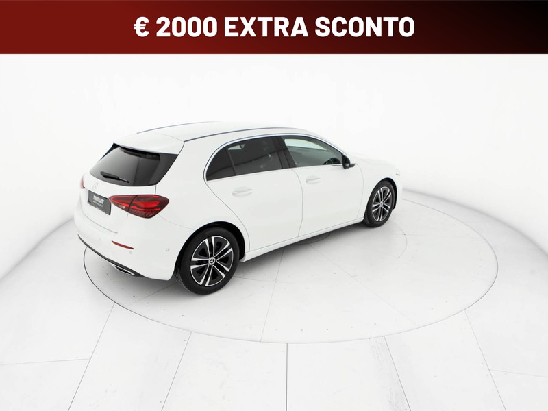 Mercedes Classe A 180 d progressive advanced plus auto diesel bianco