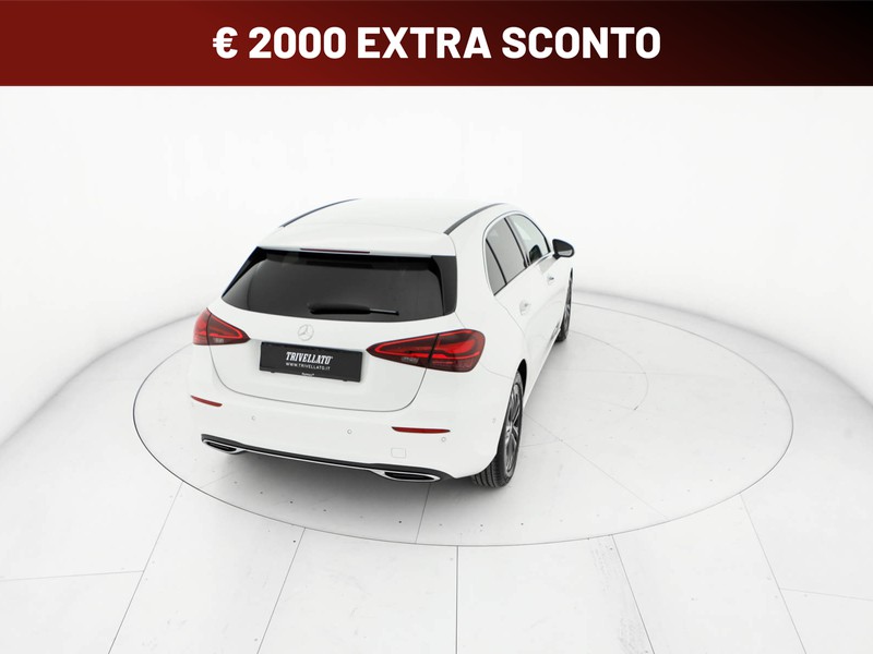 Mercedes Classe A 180 d progressive advanced plus auto diesel bianco