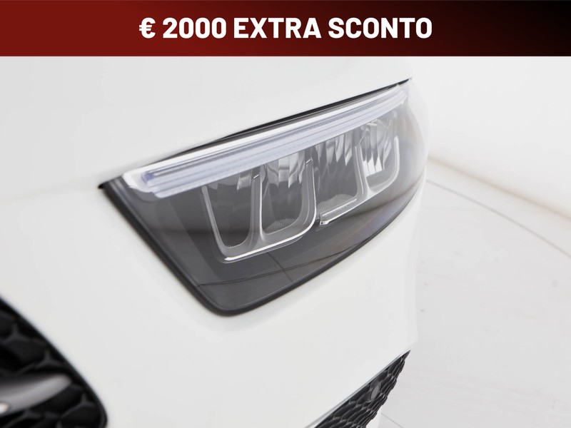 Mercedes Classe A 180 d progressive advanced plus auto diesel bianco