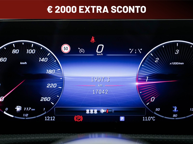 Mercedes Classe A 180 d progressive advanced plus auto diesel bianco