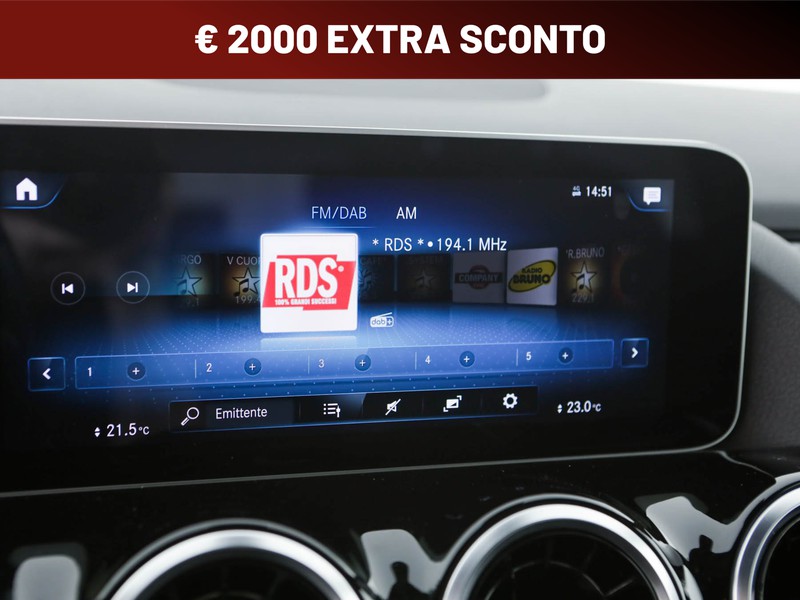 Mercedes GLA 200 d sport plus auto diesel grigio