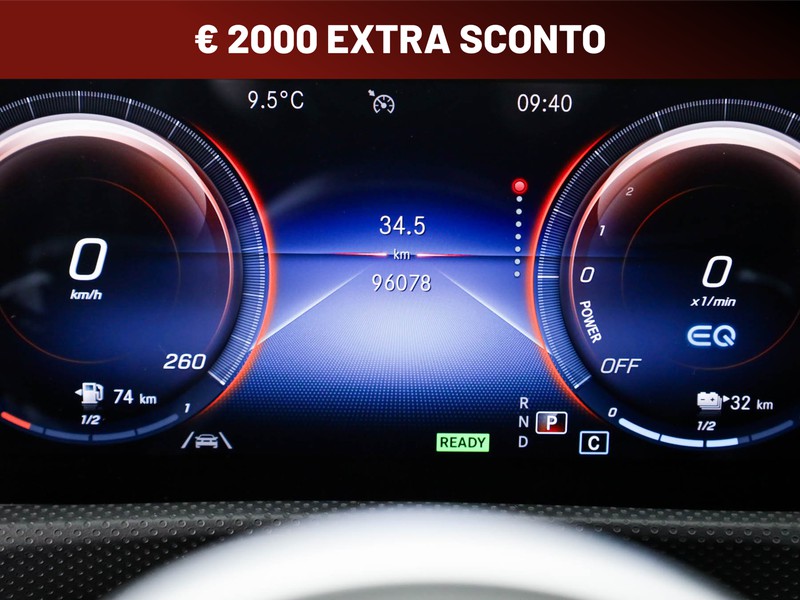 Mercedes Classe A 250 e phev (eq-power) premium auto ibrido nero