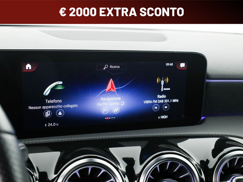 Mercedes Classe A 250 e phev (eq-power) premium auto ibrido nero