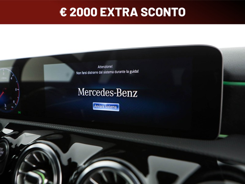 Mercedes Classe A 200 d premium auto diesel nero