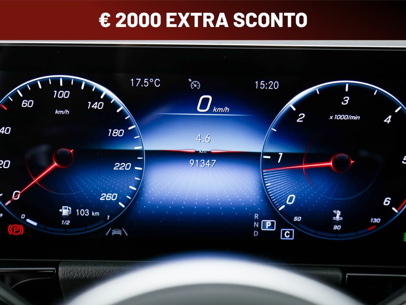 Mercedes GLA 180 d premium auto diesel nero